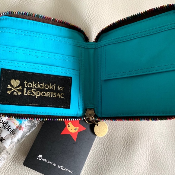 Brand New Tokidoki x Ledportsac Bio-Fold Wallet - Picture 3 of 3